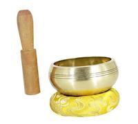 3 Sets Sound Bowl Prayer Bowl Yoga Outfit Buddha Meditation Bowl Yoga Bowl Singing Bowl with Mallet Mat Tibetan Meditation Bowl Himalayan Bowls Zen Decor Boombox Nepal Music Wooden
