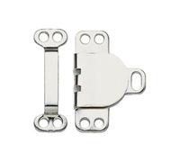 Prym Trouser and Skirt Hooks/Bars Brass 9.5 mm Silver col, 265,242