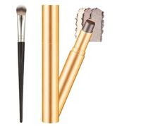 3 Shade Cream Eyeshadow Stick, 3 Color Eyeshadow Stick, Crystal Shimmer Cream Sticks Long-lasting & Waterproof (Matte Earth Tone)