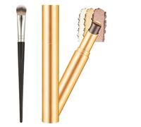 3 Shade Cream Eyeshadow Stick, 3 Color Eyeshadow Stick, Crystal Shimmer Cream Sticks Long-lasting & Waterproof (Pearly Earth Tone)