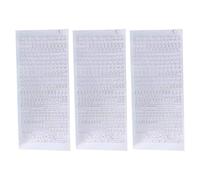 3 Sheets Alphabets Sticker Korean Sticker Letter Scrapbook Journal Decorative Label Alphabets Decorative Letter