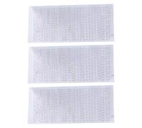 3 Sheets Alphabets Sticker Scrapbook Journal Decorative Label Letter for Party Letter