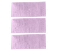 3 Sheets Alphabets Sticker Scrapbook Journal Decorative Label Letter for Party Letter