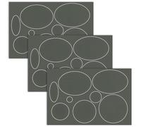 3 Sheets Down Jacket Repair Patch, Waterproof Puffer Jacket Repair Patch Self-Adhesive Repair Patch Nylon Repair Tape Patches for Tent Clothes Puffer Jackets Bags (Grey)