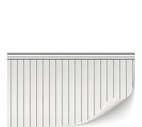 3 Sheets Self-Adhesive Brick Wall Cladding for Dollhouses Scale 1:12 (Wood Panelled Wall (Blank))