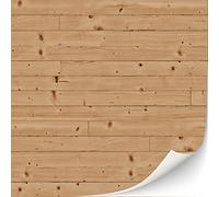 3 Sheets Self-Adhesive Flooring for Dollhouse 1:12 Scale (Oak with Knotholes)
