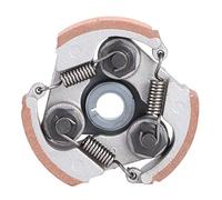 3 Shoe Plate for 49cc Scooter | Aluminum & Iron Centrifugal | Compatible with 2 - Stroke 43cc / 47cc / 49cc Motorcycle | Sturdy & Easy to Install (Red)