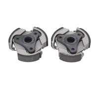 3 Shoes Centrifugal Clutch Plate, Improved Handling Metal Alloy Clutch Springs Plate, Enhanced Output for 49cc Pocket PIT Quad Dirt Bike ATV, High Durability Replacement Clutch Pla