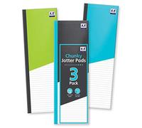 3 Shopping Pads to DO List Note MEMO Writing Book White 120 Paper Lined Jotter