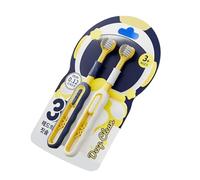 3 Side Autisms Toothbrush Kids Soft BristlesToothbrush Soft Gentle Cleans Each Tooth to Completely Covers The Toothbrush
