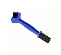 3-Sided Bike Chain Cleaner Brush Kit for Motorcycle & for Bicycle, Heavy Duty Chain Scrubber Cleaning Tool for MTB Road Bike(BLK BLU 2pcs)