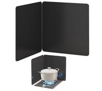 3 Sided Non Stick Splatter Guard for Stove Top and Frying Pan Foldable Oil Proof Baffle Easy to Store and Organize Frying Splatter Guard (40x40cm)