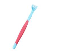 3-Sided Toothbrush,3-Sided Soft Hair Toothbru/sh,Sensory to/othbrush of 360 Cleaning,Triple Headed Dirty Remover for Pets and People,Large Angle Soft Complete Teeth and Gum Care,Dog Tooth Cleaner