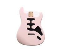 3 Singles Alder For ST Electric Guitar Body Single Single Single Semi-finished Alder Wood DIY Body Pink