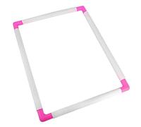 3 Size Embroidery Clip Frame,Plastic Sewing Hoop,Square Frame Hoop Embroidery Hoop Cross Stitch DIY Craft Sewing Tools,Cross Stitch Hoop Stand Lap for Embroidery,Quilting, Needlepoint,Silk-Painting