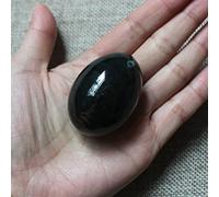3 Size Natural Nephrite Jade Yoni Egg Kegel Exercise Jade Egg Tightening Massage,1 Pc Drilled 50X35