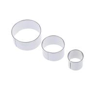 3 Size Stainless Steel Heart Flower Round Cloud Bear Shape Cookies Cutters Fondant Cake Decorating Tools Mold Kitchen Bakeware