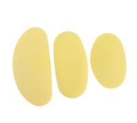 3 Sizes Soft Silicone Pottery Ribs, Rubber Clay Ribs Set for Ceramic Sculpting, Pottery Tools for Shaping, Smoothing, Trimming and Finishing Clay Projects, DIY Craft Essential for Artists