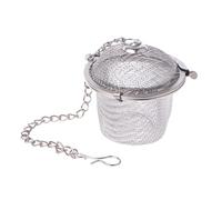 3 Sizes Stainless Steel Ball Tea Infuser Strainer Mesh Filter Loose Leaf Spice Silver, Small Practical Design