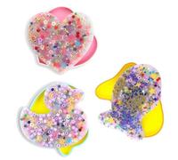 3 Skin Picking Fidget Toys | Picky Pad | Duck/Fish/Heart Shape Picky Pad Fidget Toy | Creative Picky Pad Stress Relief Sensory Toys for Dermatillomania, Trichotillomania