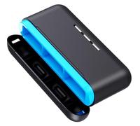 3 Slot Battery Organizers Charging Station With LED Display For 12/11/10/9 Series Batteries Portable Charging Case