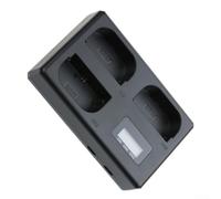 3-Slot for battery for charger For Canon LP-E6P 3A Fast for usb-c LED | Fits LP-E6P/NH/N/L, 3A Fast Charge In 2h15m, for usb-c Powered, LED Status Display
