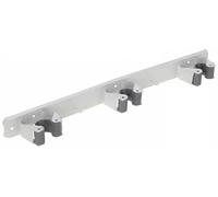 3 Slot Wall Mounted Garden Tool Holder Metal Hanging Storage Rack Rail Tidy Organiser