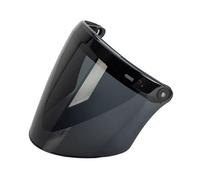 3-Snap Helmet For Peak Lens For Sun Shade Shield Wear Resistant For 3/4 Motorcycle Open Face Helmet Visor