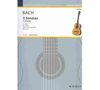 3 Sonatas for Guitar Solo: From Sonata for Violin, Bwv 1001, 1003 and 1005 by Jo
