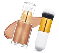 3 Special Occasion Luminizing Oil for Face & Body, Lightweight Highlighter with Buildable Sparkles, All Skin Types, 24H Glow Shimmersing Body Highlighter Liquid Long Lasting Glowing Face & Bodys Skin