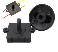 3 Speed Switch, 4 Position Rotary Switch Replacement DC 12V 13A ABS 3 Speed with Installation Hole for Heater/Ceiling/Oscillating Fan, Fan
