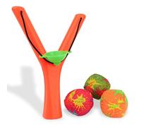 3 Splash Balls with Catapult - Reusable Water Balls With Slingshot Launcher, Juggling Water Bombs, Splash Soakers, Fun Interactive Pool Beach Party Game, Splashing Bombs, Absorbent