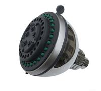 3 Spray Mode Shower Head Sprayer Rainfall Wall Mounted Fixture Compatible with Common Shower Arm Threads