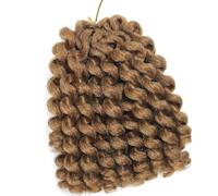 3 Spring Twist Braid Hairpiece Fiber Curly Wigs for Women Comfortable Daily Wear Easy Installation Synthetic Braid