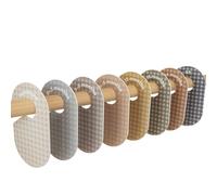 3 Sprouts Baby Wardrobe Dividers Set of 8 - Hanger Closet Divider, Clothes Organiser - Nursery Organization for Baby Clothing by Size or Age from Infant to Toddler Boy & Girl - Gingham