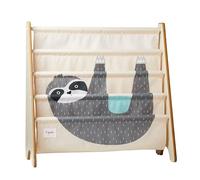 3 Sprouts Children's Book Rack - Space-Saving Kids Bookshelf and Bookcase - Perfect for Children's Room and Nursery Storage, Sloth