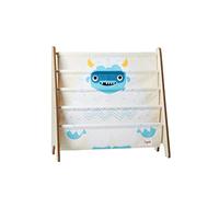 3 Sprouts Children's Book Rack - Space-Saving Kids Bookshelf and Bookcase - Perfect for Children's Room and Nursery Storage, Yeti