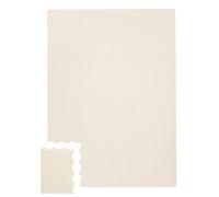 3 Sprouts - Foam Puzzle Play Mat - Large Baby Play Mat - Soft Padded Playmat for Floor - Ideal Kids Play Mats for Toddlers - Waterproof Mat - Babies Playmat for Indoors - Cream