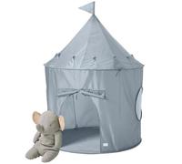 3 Sprouts Kids Play Tent, Ages 3 to 10, Recycled Fabric, Blue