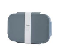 3 Sprouts Recycled Plastic Bento Box for Kids - Eco-Friendly Lunch Bento Boxes for Kids - Leakproof Kid Toddler Lunch Box for Daycare with Multiple Compartments, Microwave & Dishwasher Safe - Blue