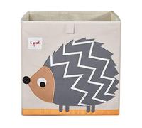 2x 3 Sprouts Cube Storage Box - Fabric Organiser Container - Rabbit & Hedgehog