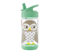 3 Sprouts Water Bottle - Kids Small Spill Proof 12oz. Plastic Spout Water Bottle