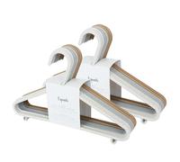 3 Sprouts Wheat Straw Plastic Kids & Child Hangers - 30-Pack Eco-Conscious Baby Clothes & Coat Hangers for Closet - Children's Hanger for Nursery, Small Girls, Boys & Toddlers - Assorted