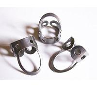 3 STAINLESS STEEL FINGER PICKS PLECTRUMS SLIDE GUITAR BANJO DOBRO