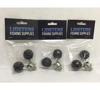 3 Stainless Steel Fishing Ball Butt Rod Bank stick Rests Carp Fishing Lidsters