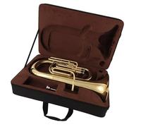 3 Stand Key And One Side Key Euphonium Brass Lacquer Gold B Flat Professional Playing Tuba Instrument Euphonium Kit