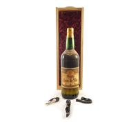 3 Star Vieille Eau de Vie 1950's bottling 100cls in a silk lined wooden box, 1 x 1000ml