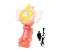 3 Step Automatic Swing Angel Bubble Machine Sunflower Shape Sunflower Shape Colorful Feathered Machine Colorful Dance Dance Fun Ester