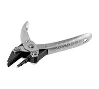 3-Step Round and Concave Parallel Pliers, 140mm, 3-4-5 mm Loops, Jewellery Making Tool with Spring