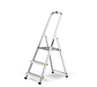 3 Steps Aluminium Professional Ladder, 150Kg